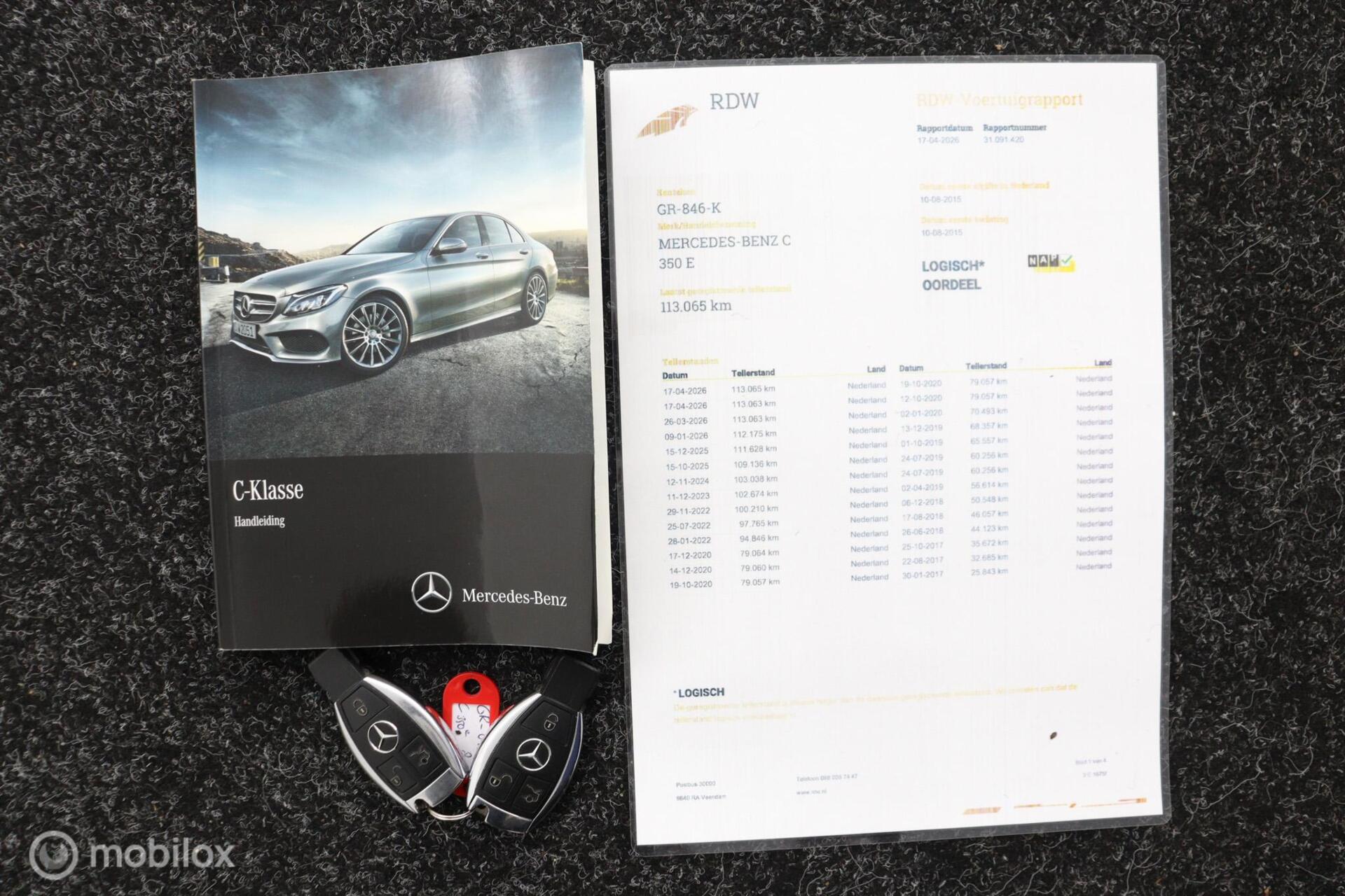 Foto van Mercedes-Benz C 350 E