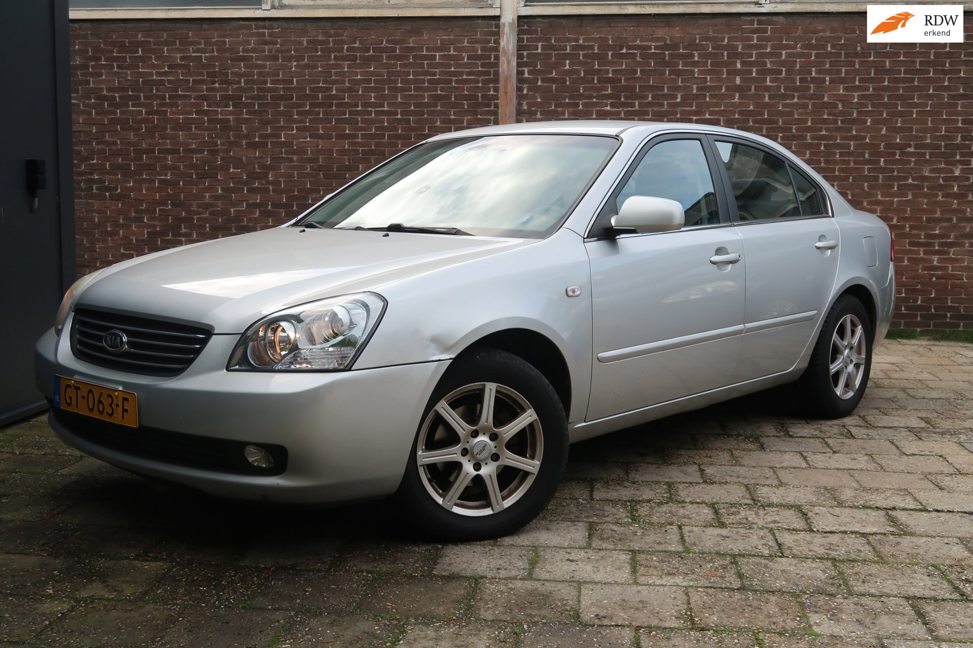 Kia Magentis 2.0 CVVT X-ecutive *Rijklaarprijs *Climcate control *Onderhouden 2007 - voorkant