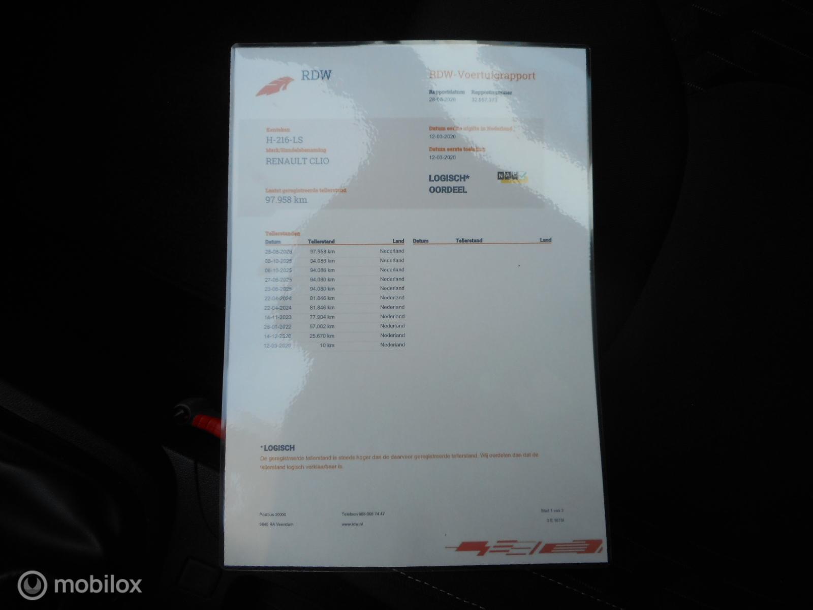 Foto van Renault Clio Estate