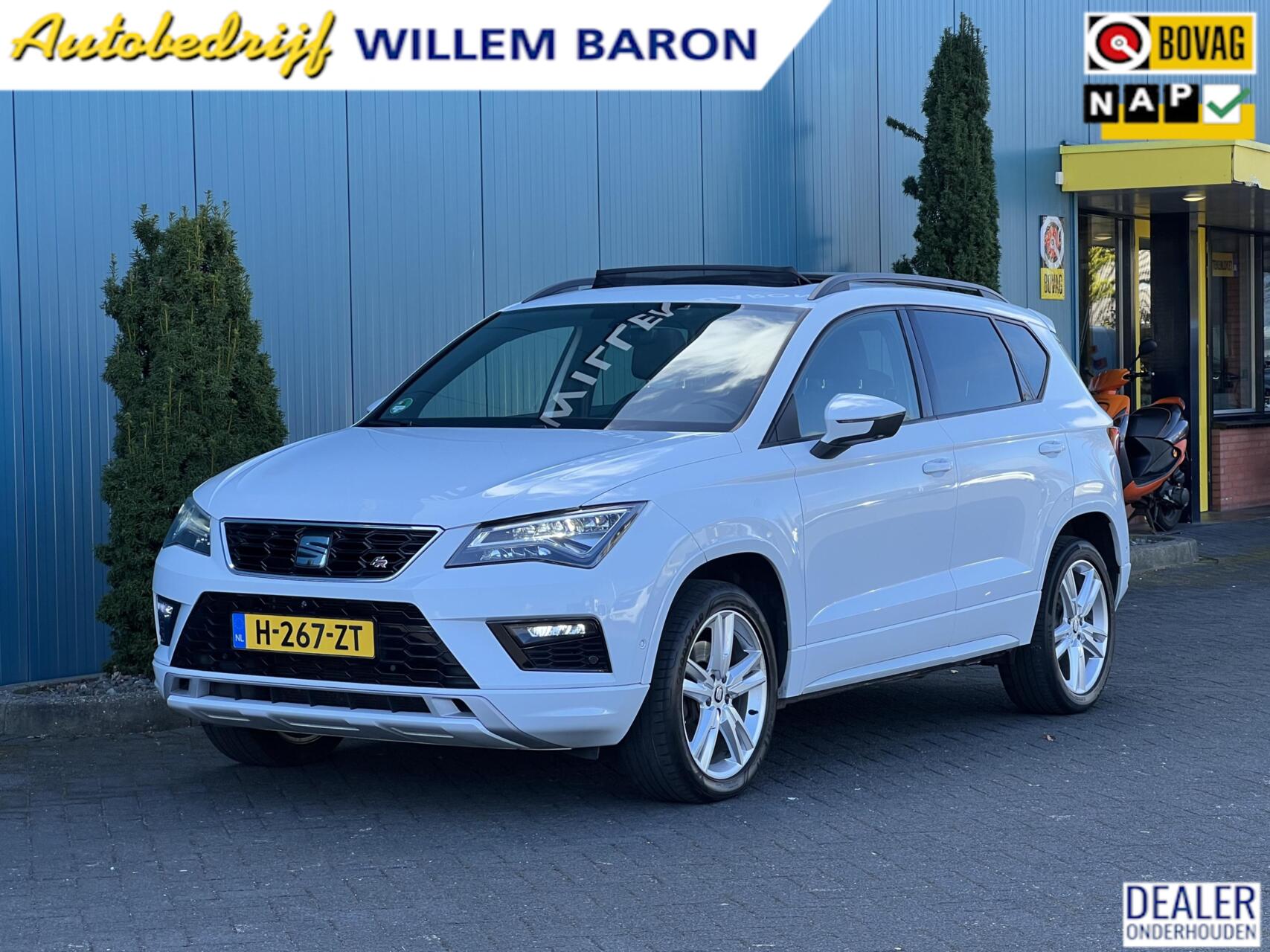 Seat Ateca 1.5 TSI FR DSG AUT. 150PK Business Intense PANO | CARPLAY | 360°CAM | TREKH. | ELEK.A.KLEP 2020 - voorkant