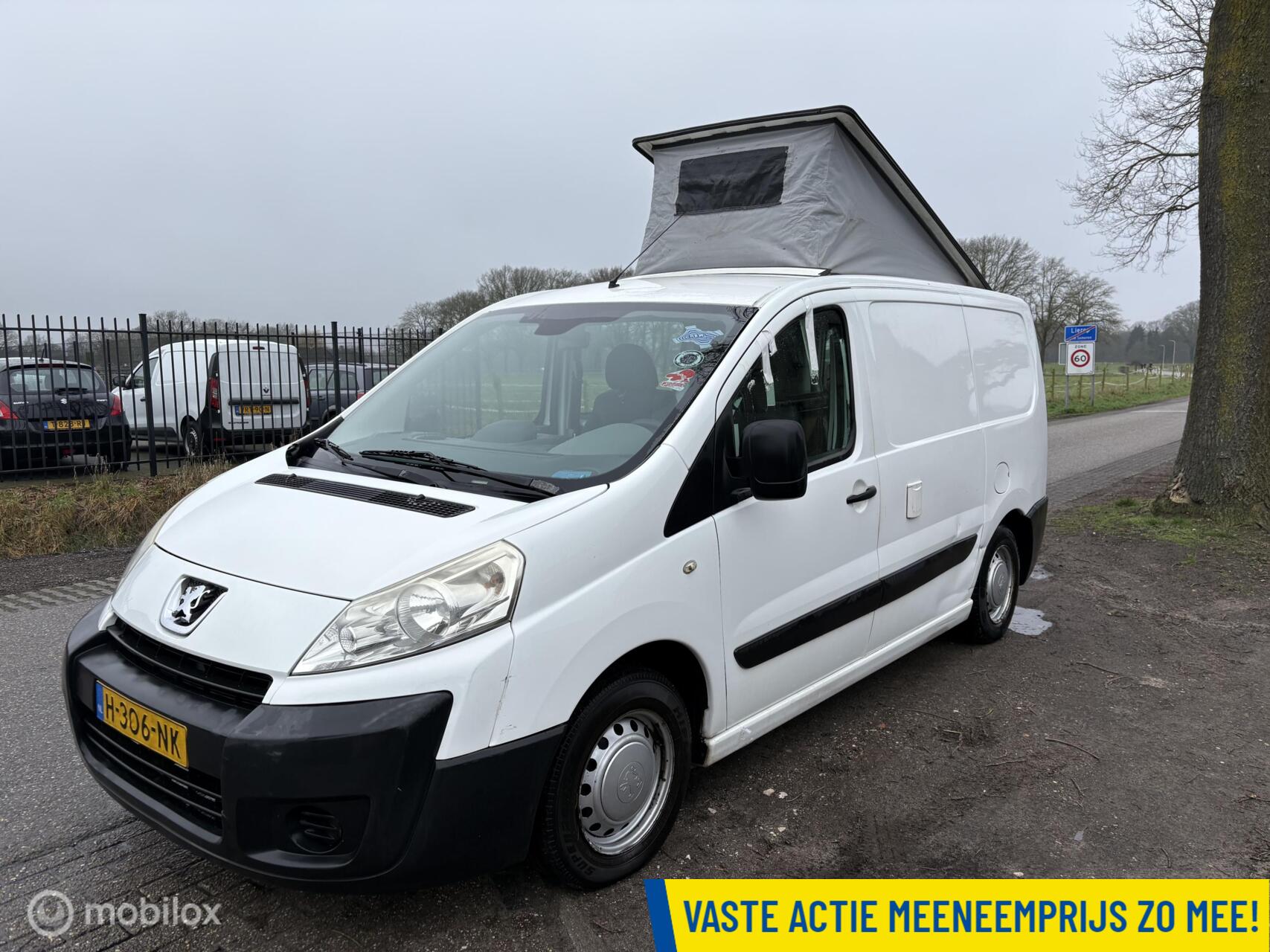 Peugeot Expert 227 1.6hdi 16v-90 1.6 HDI 16V-90 CAMPER AIRCO MOTORSCHADE ! 2007 - voorkant