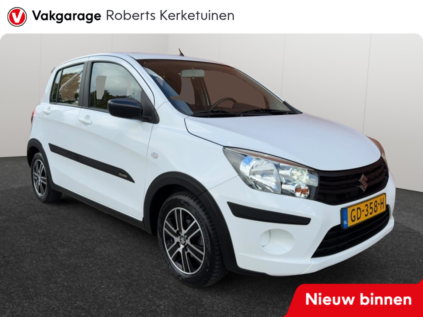 Suzuki Celerio 1.0 Comfort Audio Airco 12 maanden BOVAG Garantie 2015 - voorkant