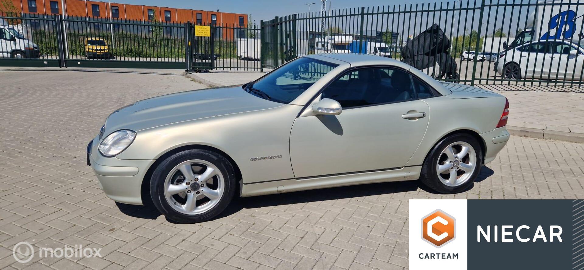 Mercedes-Benz SLK 200 Kompressor 200 Kompressor Automaat 2002 - voorkant