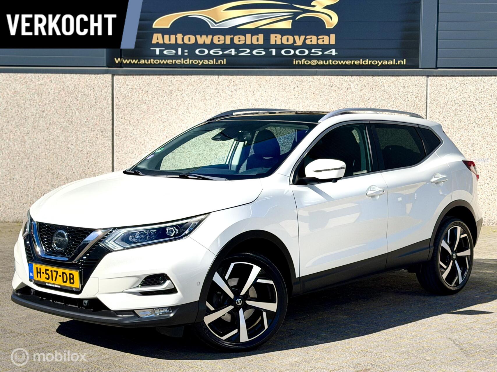 Nissan Nissan Qashqai 1.3 DIG-T Tekna + 2020 - voorkant