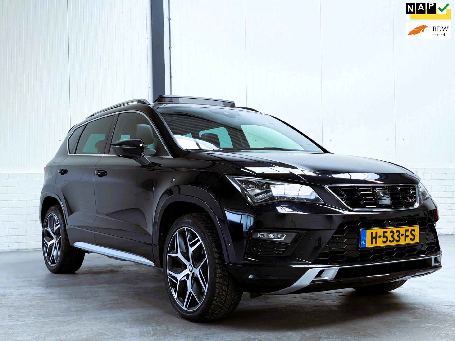Seat Ateca 1.5 TSI FR Business Intense|Pano|Virtual|Beats|Keyless|LED|360 Camera|Stoelverwarming|OrgNL|1e Eigenaar 2020 - voorkant