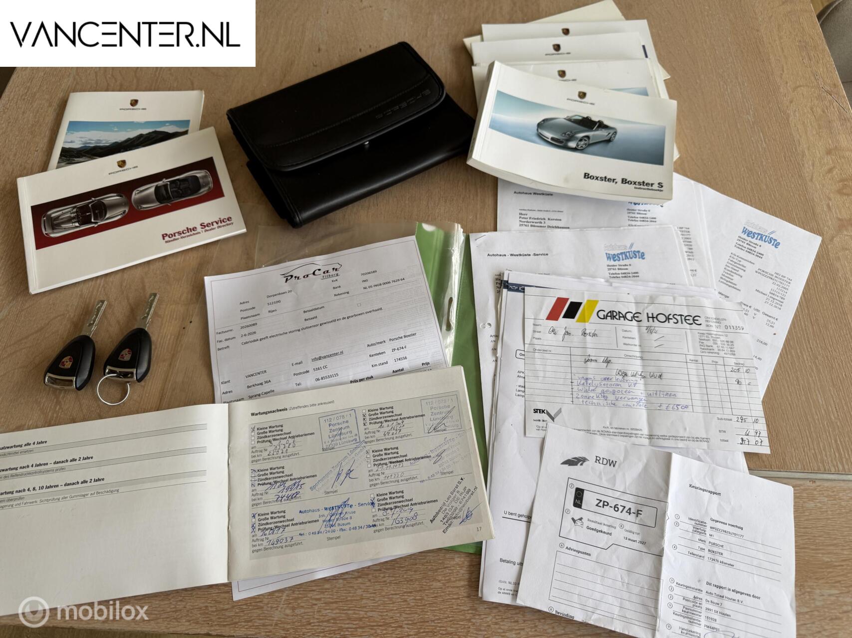 Foto van Porsche Boxster