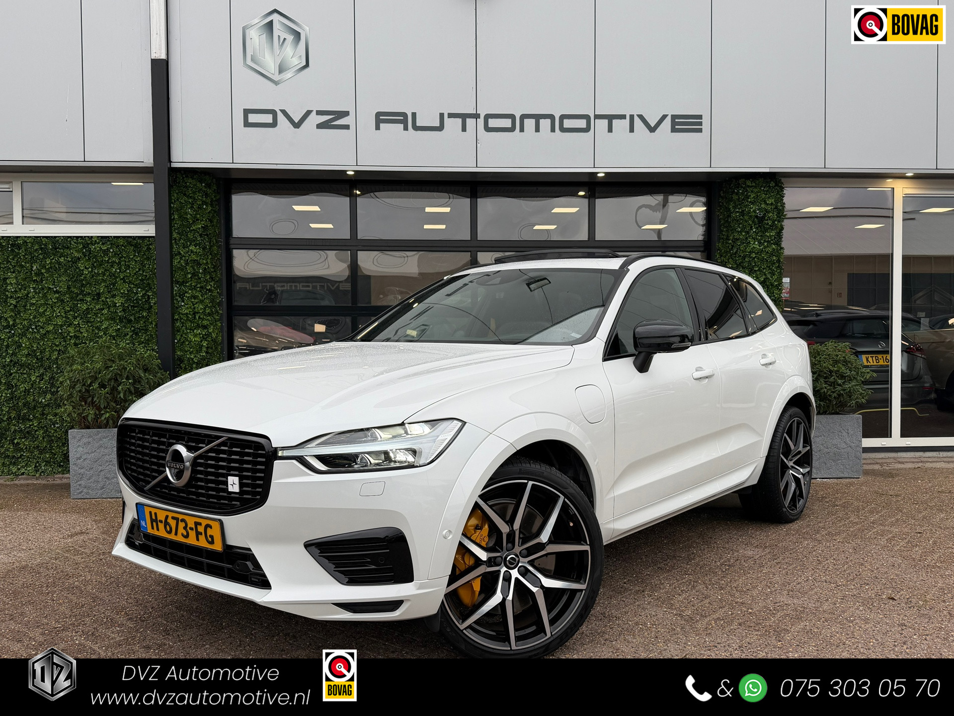 Volvo Xc60 T8 Twin Engine 2.0 T8 Twin Engine AWD Polestar Engineered 405PK | Pano |Bowers&Wilkins Audio |  Trekhaak  | 1e Eig. 2020 - voorkant
