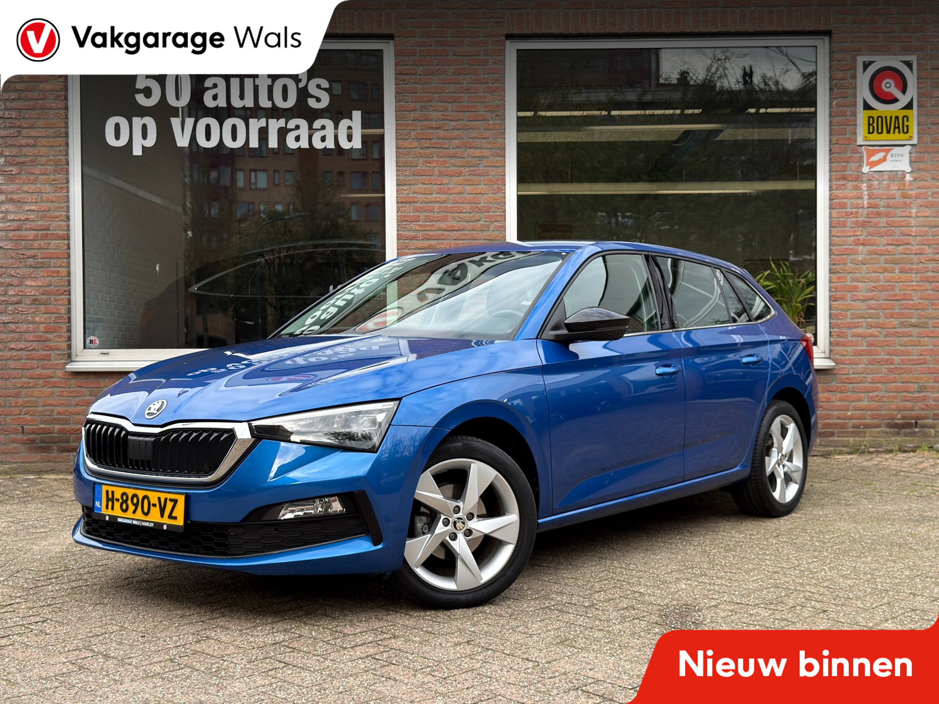 Skoda Scala 1.0 TSI First Edition | Carplay Navi | Cruise | Camera | Clima | Trekhaak 2019 - voorkant