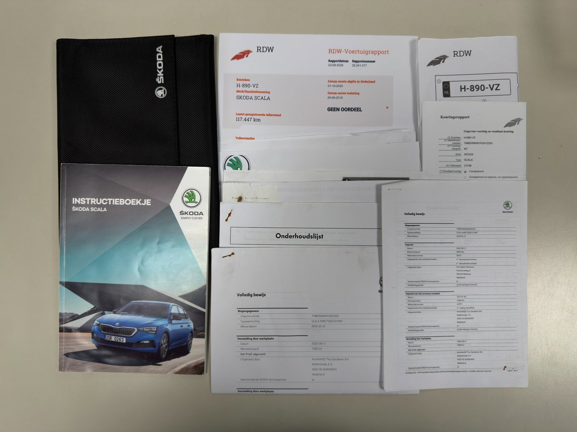 Foto van Skoda Scala