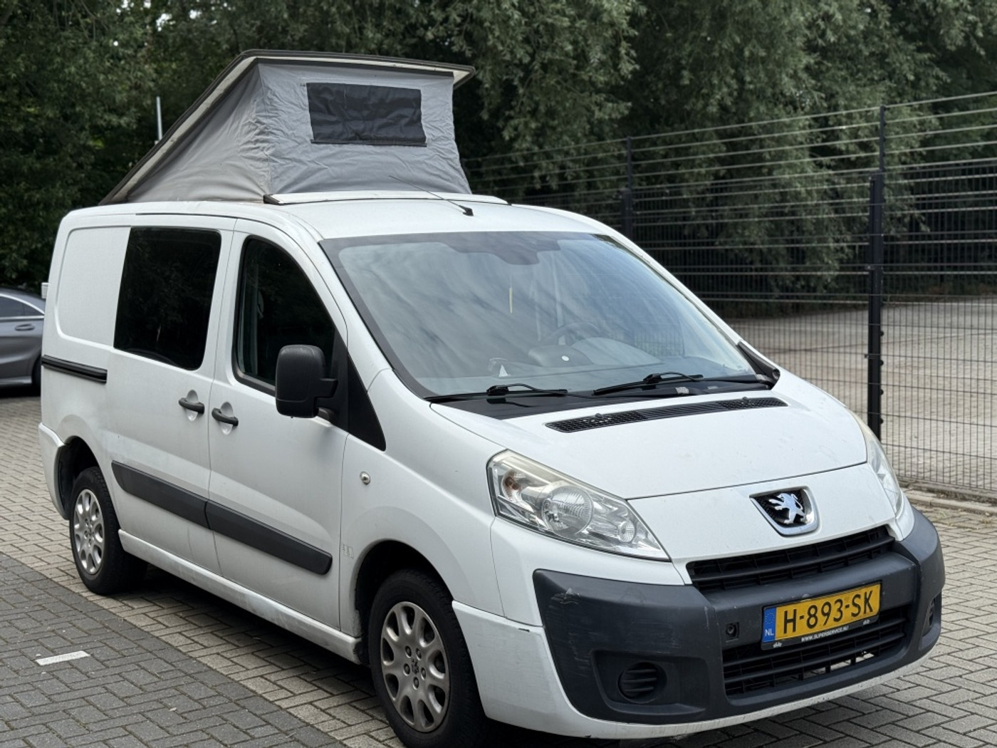 Peugeot Expert 227 L1h1 1.6hdi 16v-90 7 ZITS | BUSCAMPER | AIRCO | ELEK PAKKET | INRUIL MOG 2007 - voorkant