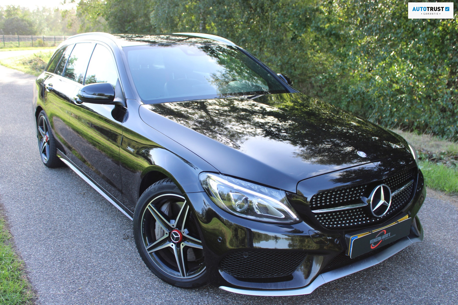 Mercedes-Benz C 450 4Matic 450 AMG 4MATIC 1e Lak! 2e Eig. 2015 - voorkant