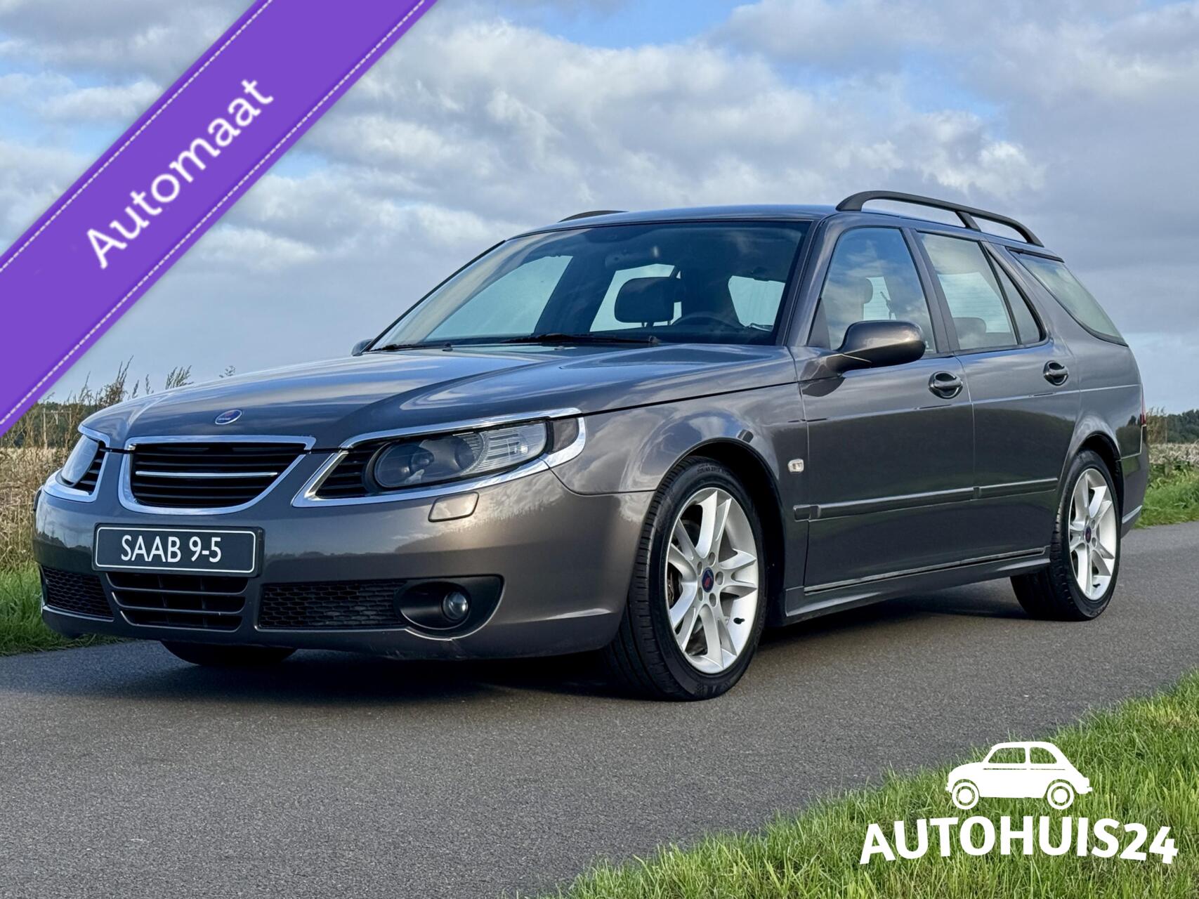 Saab Saab 9-5 2.3 Turbo Aero Automaat Youngtimer|Trekhaak|Leder 2006 - voorkant