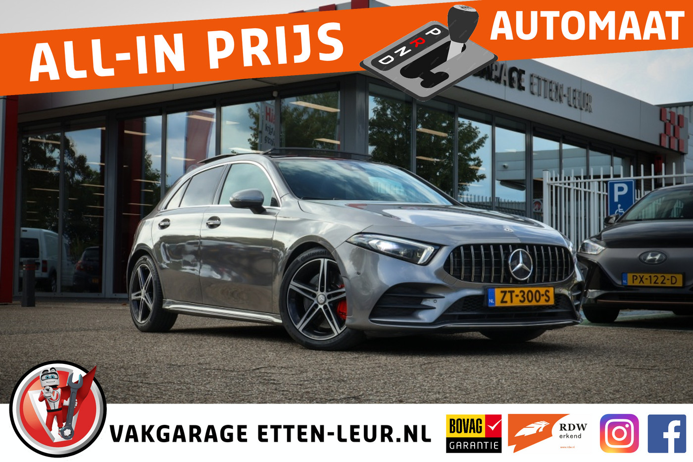 Mercedes-Benz A 250 250 Premium Plus/ amg/schuifdak/ambient light 2018 - voorkant