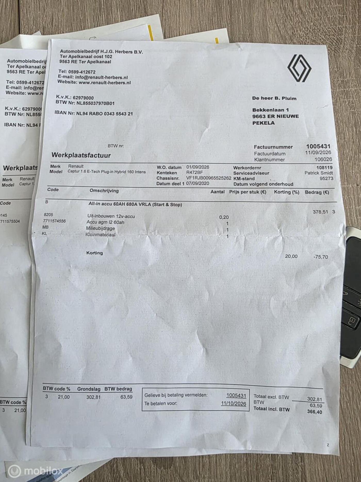 Foto van Renault Captur (e-tech Plug-in Hybrid)