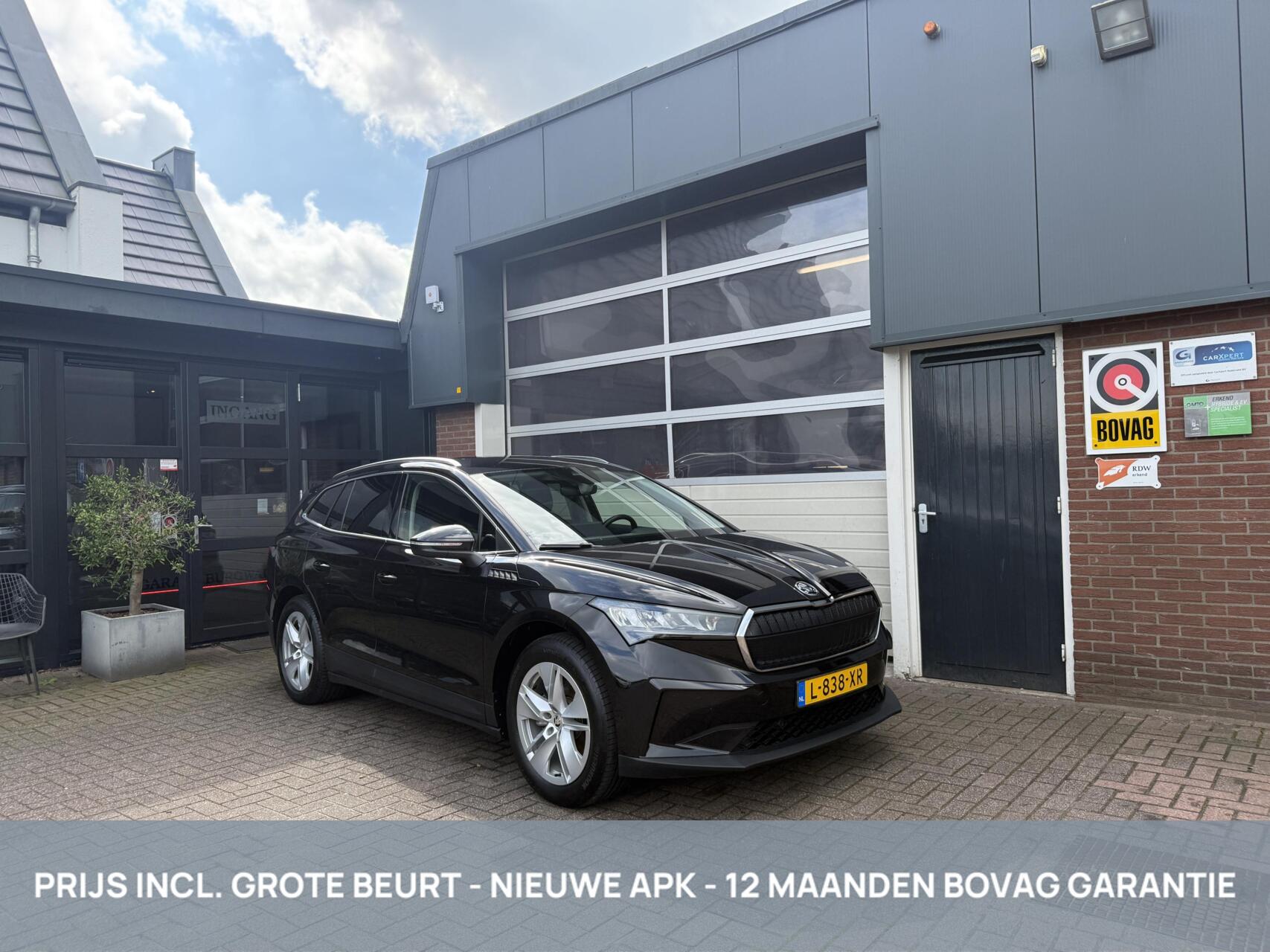 Skoda Enyaq 80 80 SOH 92.3% CAMERA/CARPLAY *ALL-IN PRIJS* 2021 - voorkant