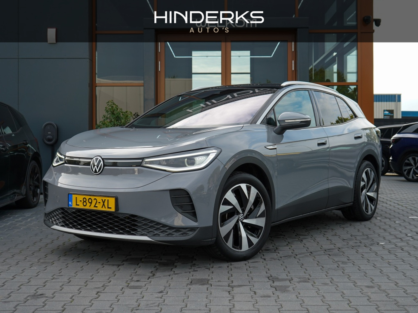 Volkswagen Id.4 Pro 150 KW Business 77 kWh | 95,06% SOH | Leder | IQ | Camera | Adap. Cruise | 2021 - voorkant