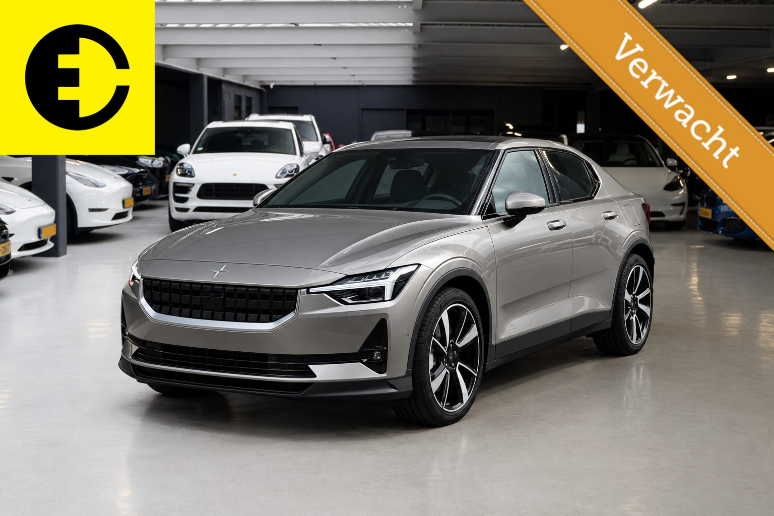 Polestar 2 Long Range Dual Motor Launch Edition 78kWh 2021 - voorkant