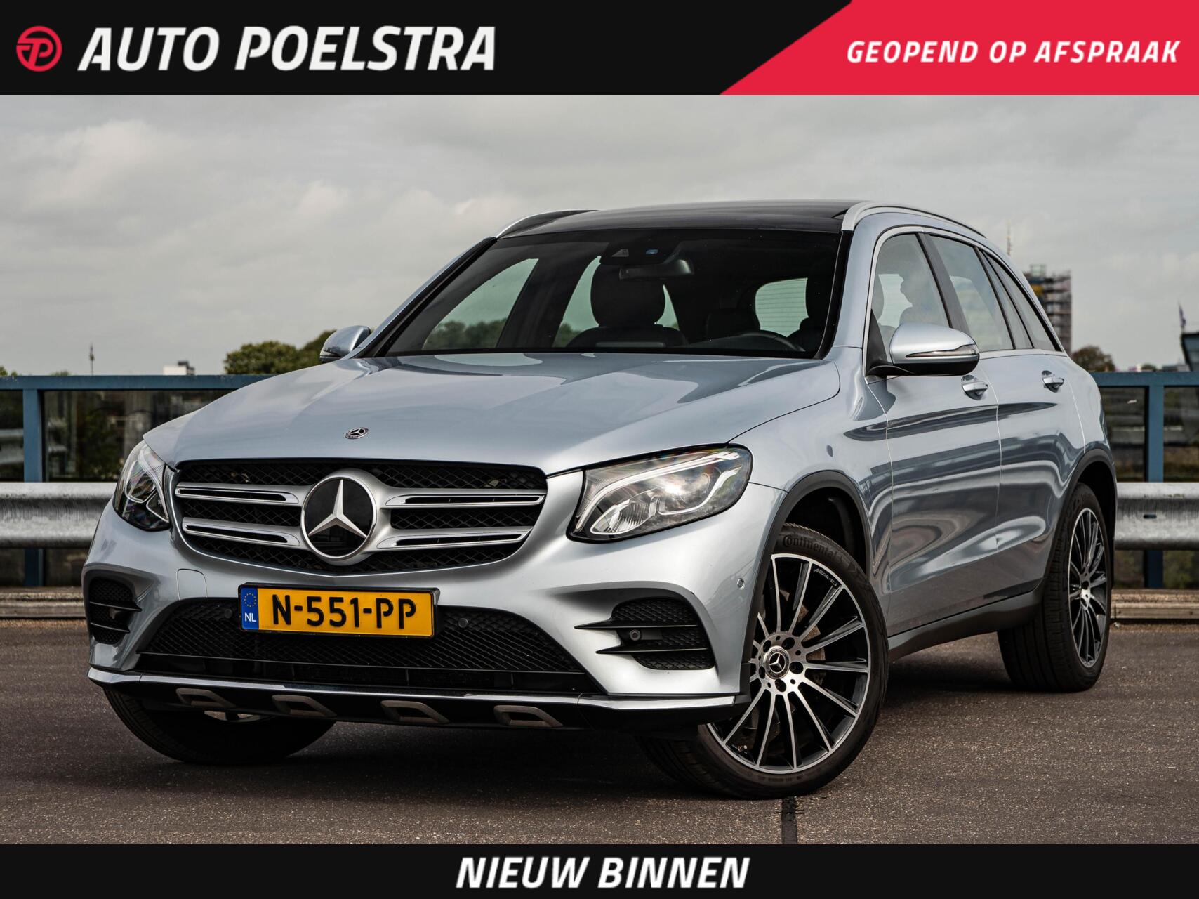 Mercedes-Benz GLC 250 4Matic 250 4MATIC Premium Plus AMG | Panoramadak | Trekhaak | Memory | Camera | Distronic Pro | 20" | Dealeronderhouden 2018 - voorkant