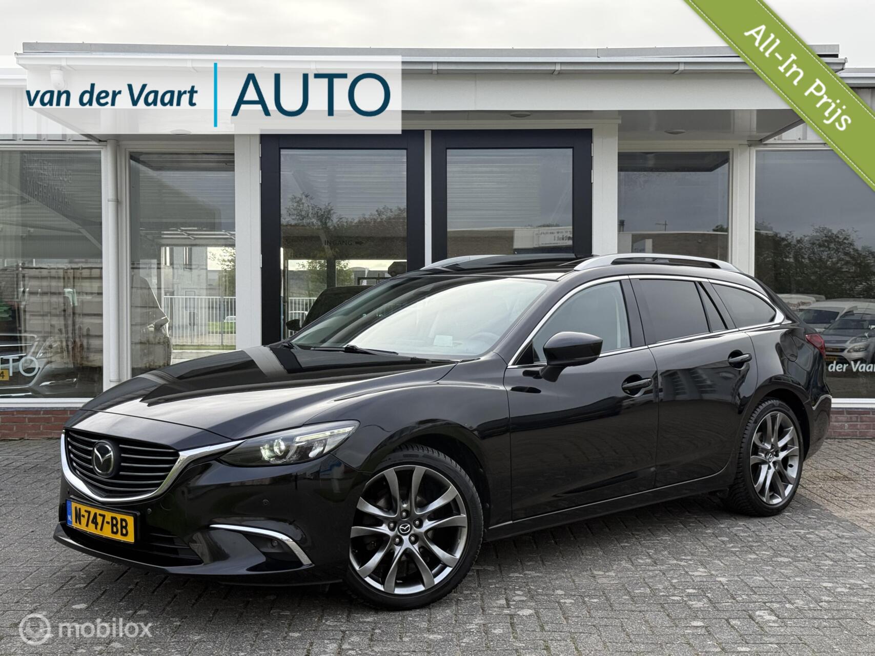 Mazda Mazda6 2.5 SkyActiv-G 192 GT-M / Head-up / Leder / Navi 2018 - voorkant