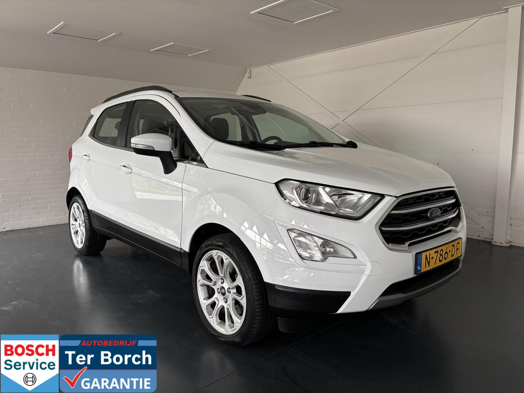 Ford Ecosport 1.0 EcoBoost Titanium,17", LED, Trekhaak 2021 - voorkant