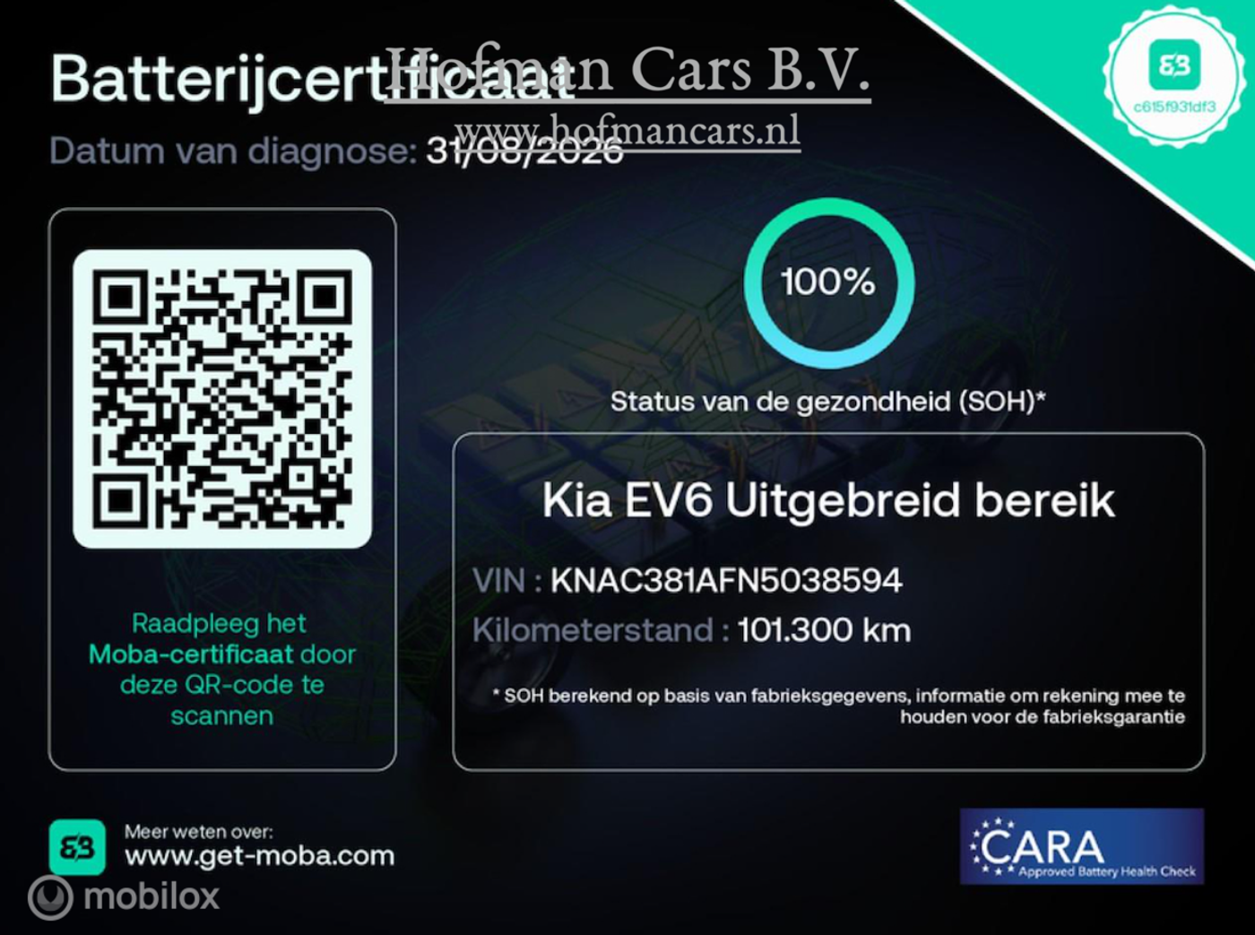 Foto van Kia Ev6