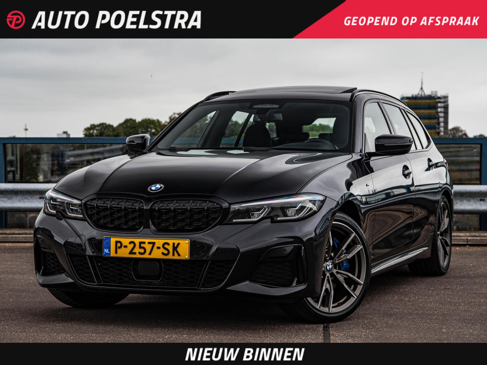 BMW M340i xDrive M340i xDrive High Executive M Sport B58 | Panoramadak | Laser LED | Driving Assistant Prof | Trekhaak | HUD | Keyless | Memory | Ambianceverlichting | 19" | Dealeronderhouden | incl. BTW 2021 - voorkant
