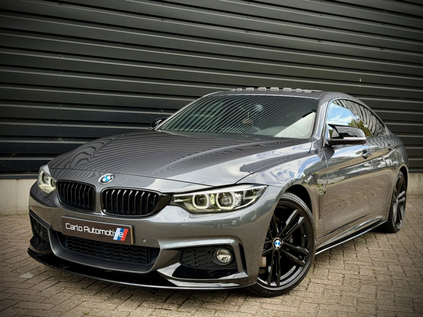 BMW 430i 430i M-PERFORMANCE DAK|H/K|CAMERA|M STOEL|CARPLAY 2019 - voorkant