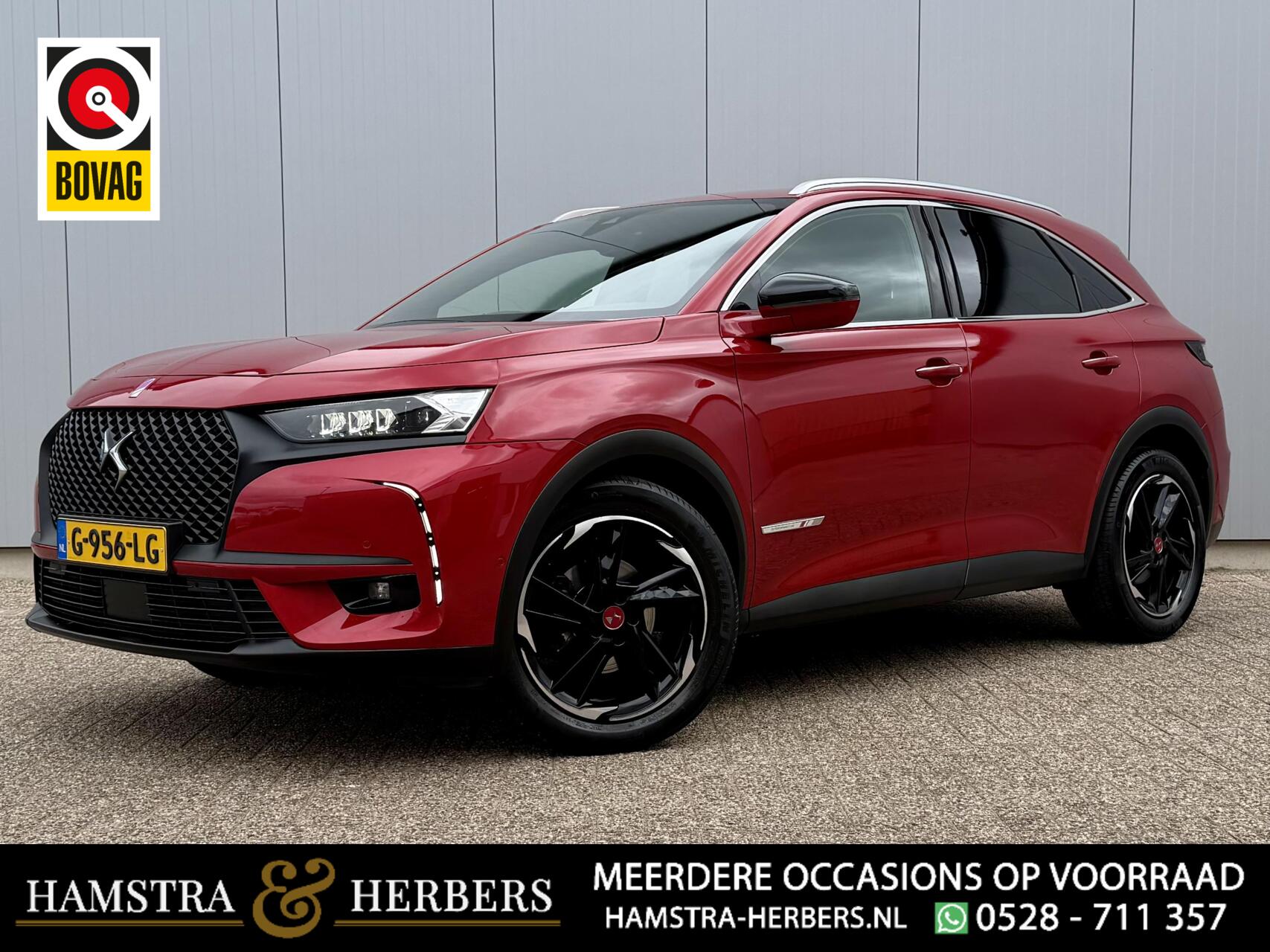 DS DS 7 Crossback 1.6 PureTech Performance Line 2019 - voorkant