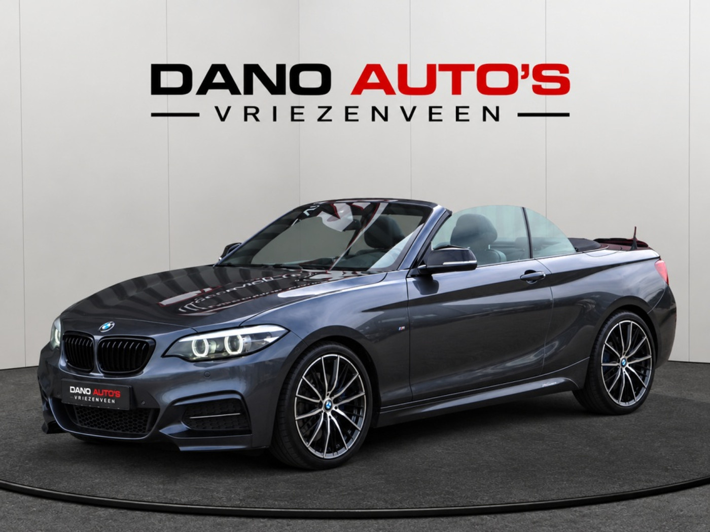 BMW M240i M240i Cabrio 400PK M-Performance LED/Camera/Navi/19'' 2020 - voorkant