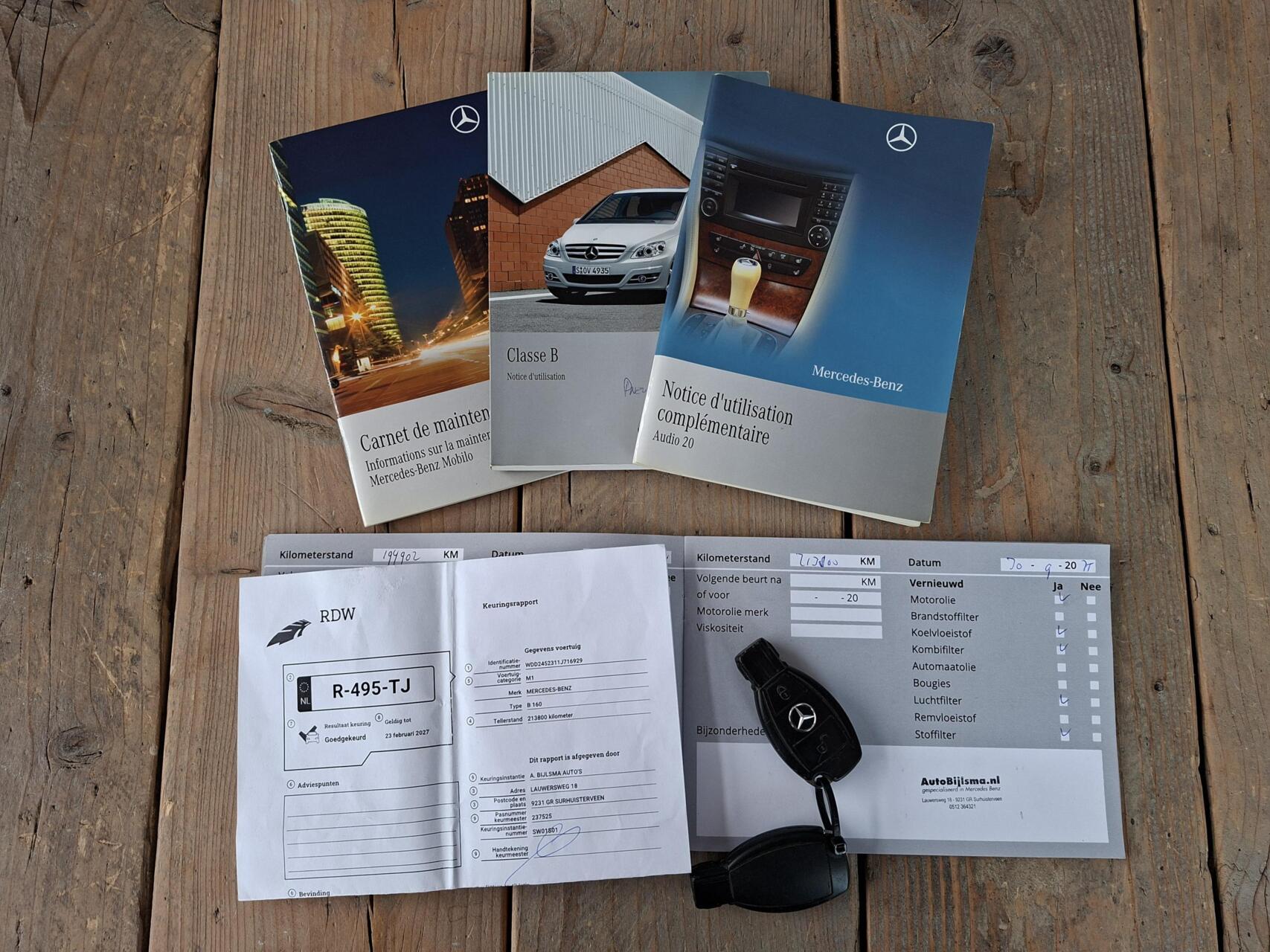 Foto van Mercedes-Benz B 160
