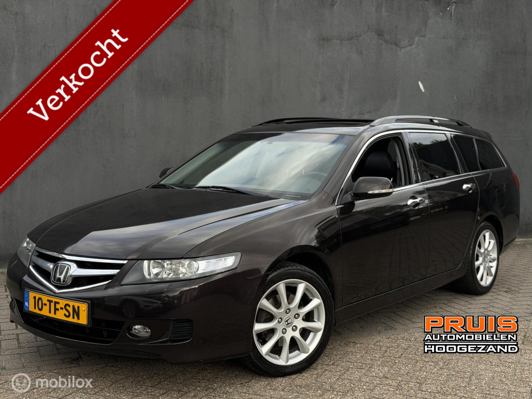 Honda Accord Tourer 2.4i Executive -LEDER-DAKJE- *EERSTE EIGE 2006 - voorkant