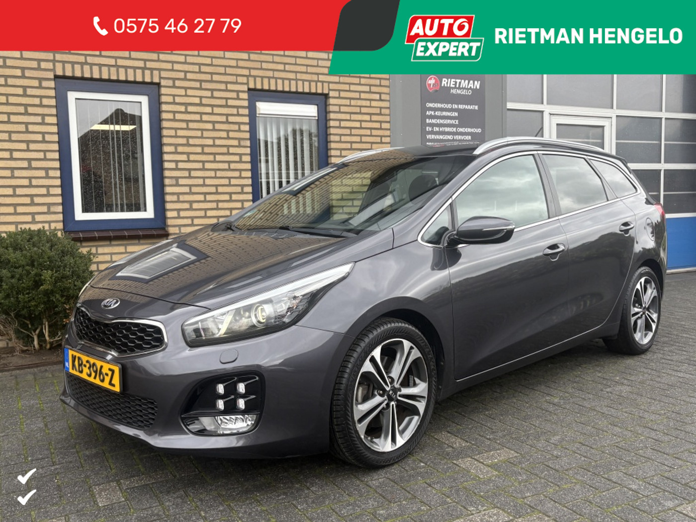 Kia Cee'd Sportswagon 1.0 T-GDi GT-Line 2017 - voorkant