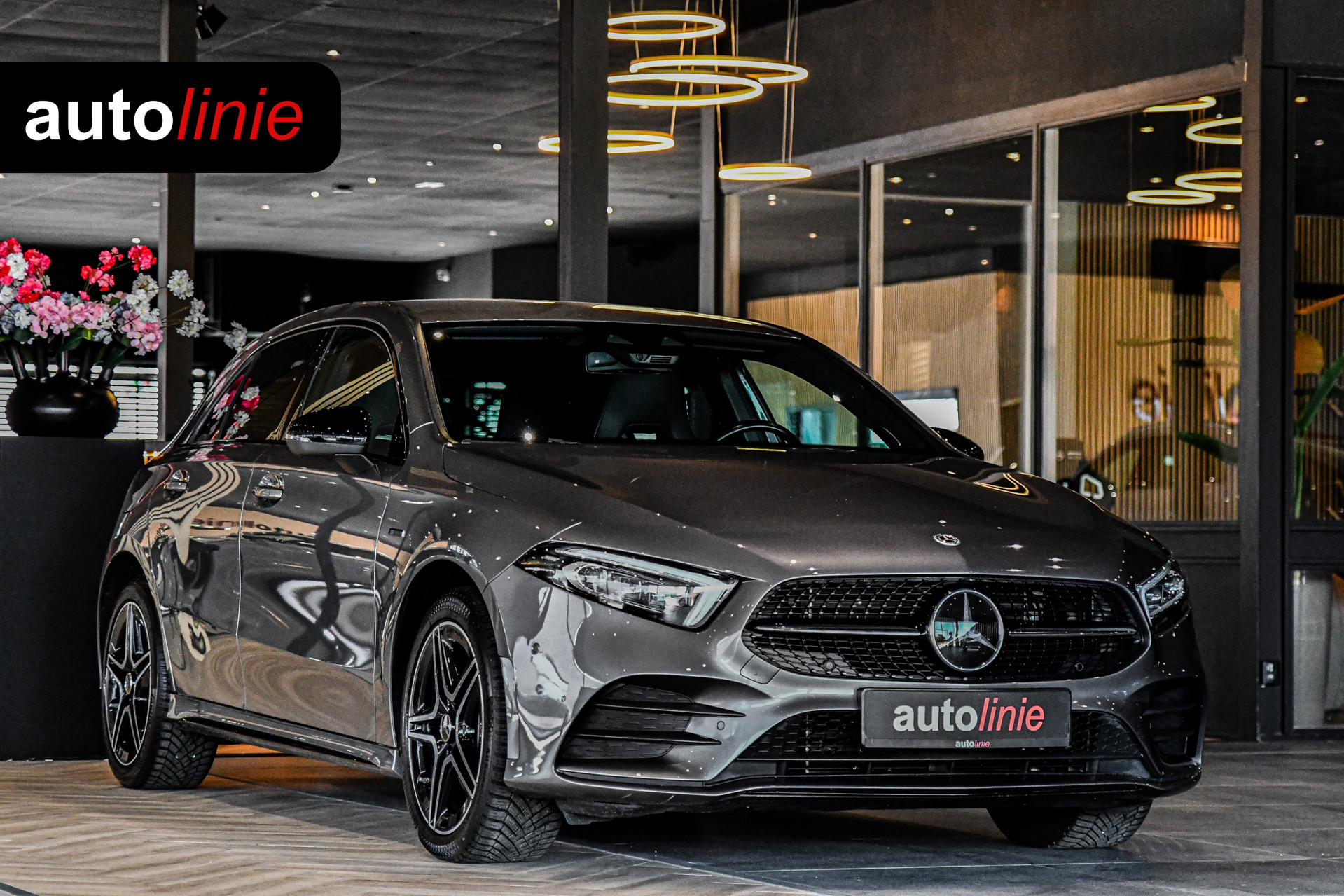 Mercedes-Benz A 250 E 250 e AMG Edition, Night, Burmester, ACC, Trekhaak, Dodeh, Sfeer, Camera! 2020 - voorkant