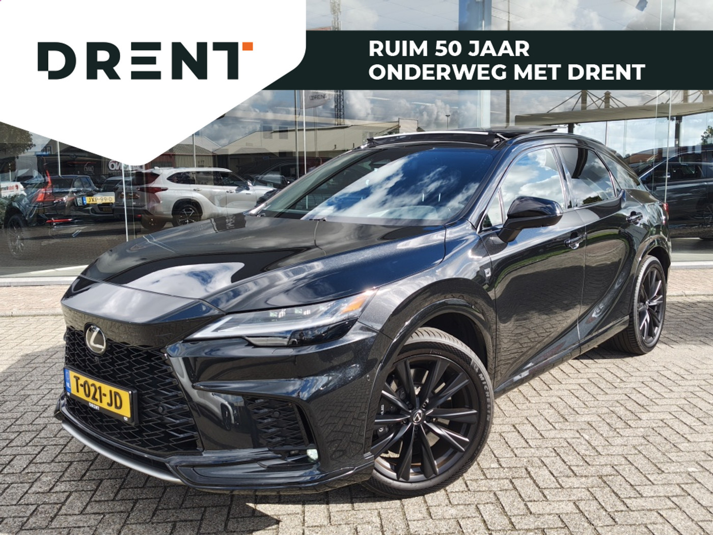 Lexus Lexus Rx500h 500h AWD F Sport Line | Mark Levinson | Schuif/kanteldak | 360 2023 - voorkant