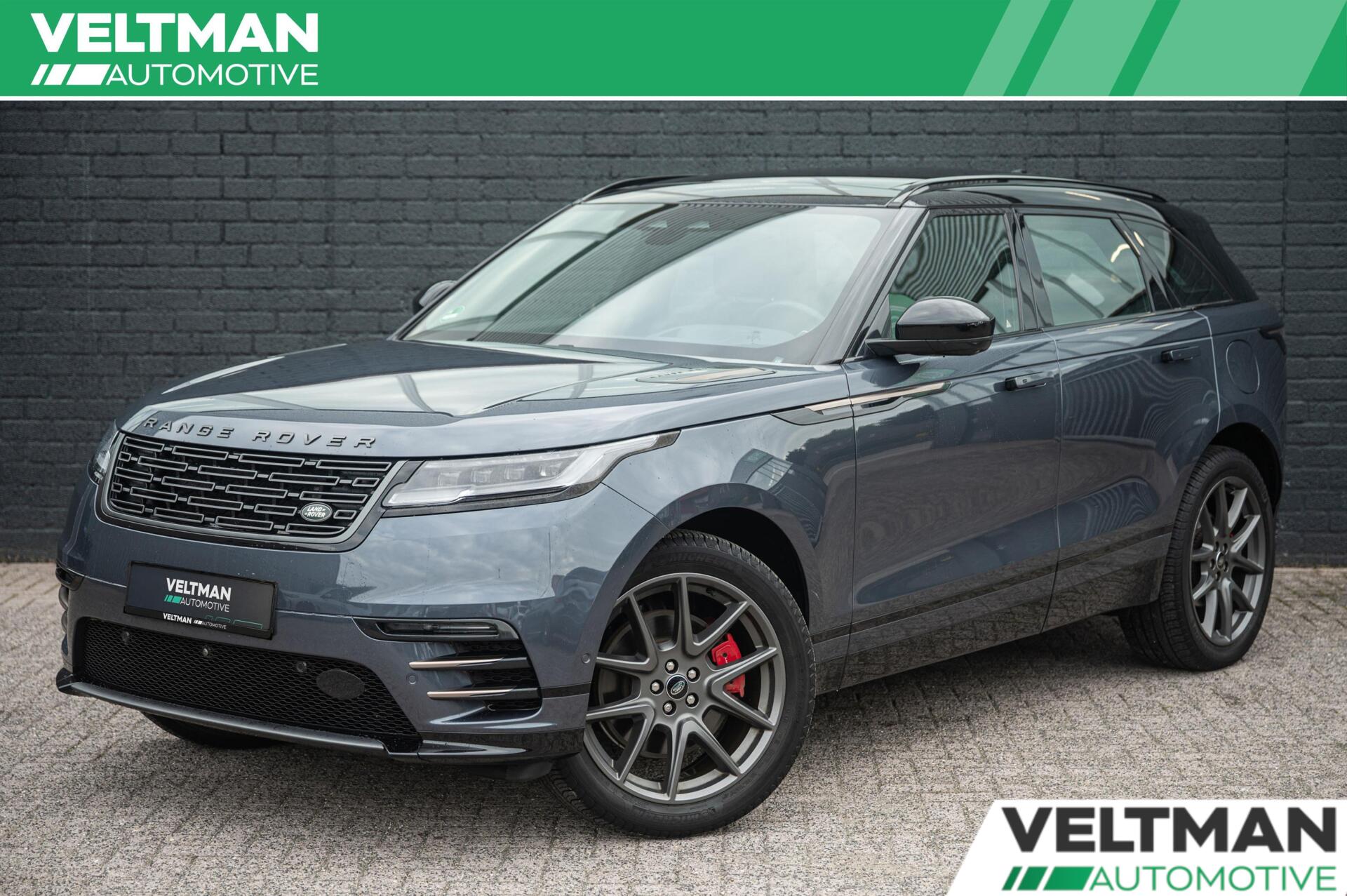 Land Rover Range Rover Velar 2.0 P400e AWD Dynamic HSE PHEV PANO LEDER MERIDIAN 360 CAMERA STUURVERWARMING ADAPTIVE CRUISE 2023 - voorkant