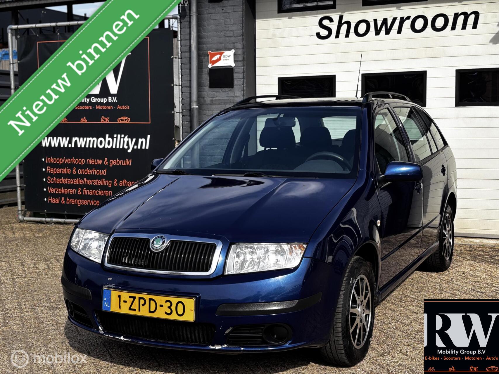 Skoda Fabia 1.4-16V Ambiente *AIRCO*APK TOT 06-2027* 2006 - voorkant