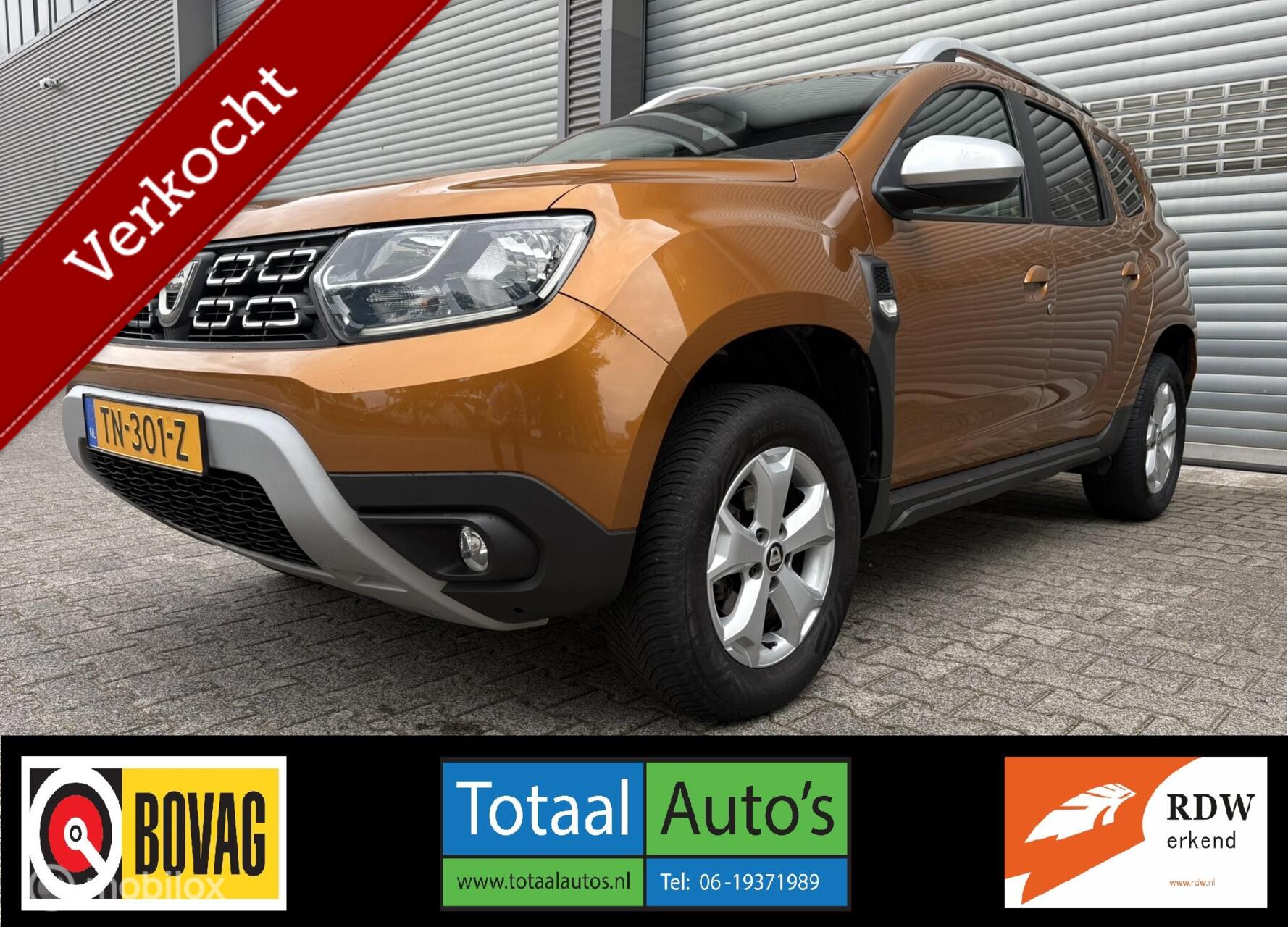 Dacia Duster 1.2 TCe Comfort 2018 - voorkant