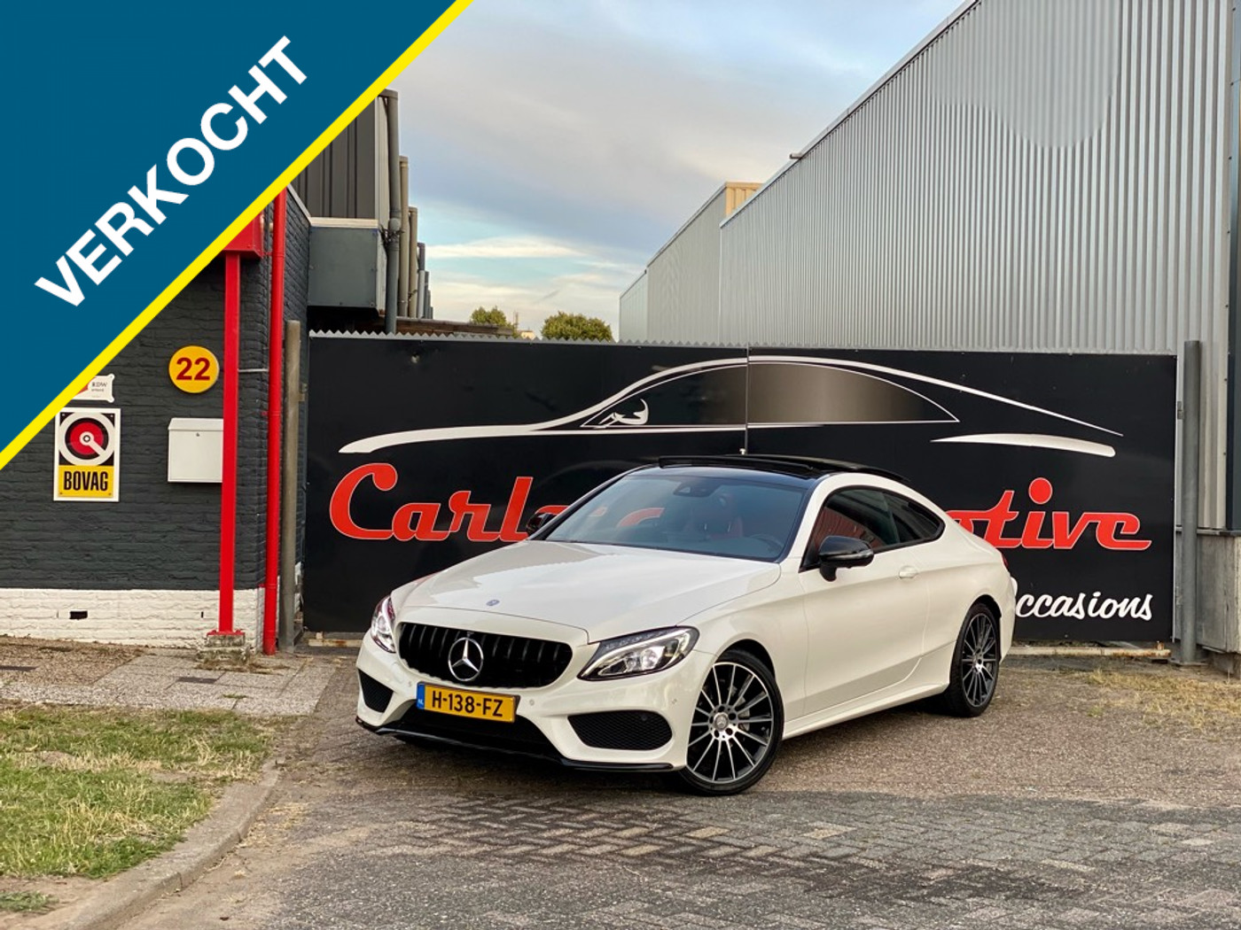 Mercedes-Benz C 200 C200 AMG Night/Pano/360CAM VOL! 2016 - voorkant
