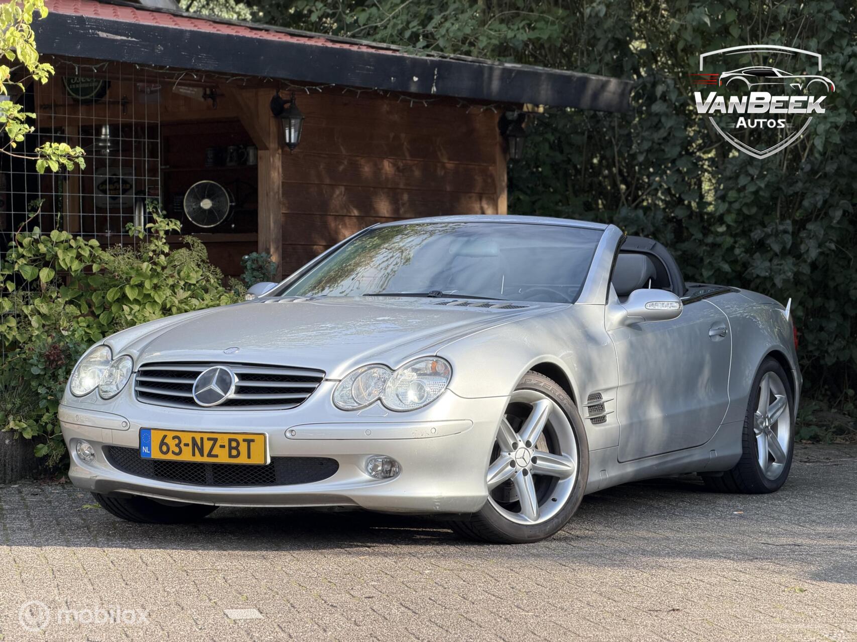 Mercedes-Benz Sl-klasse 500 2001 - voorkant