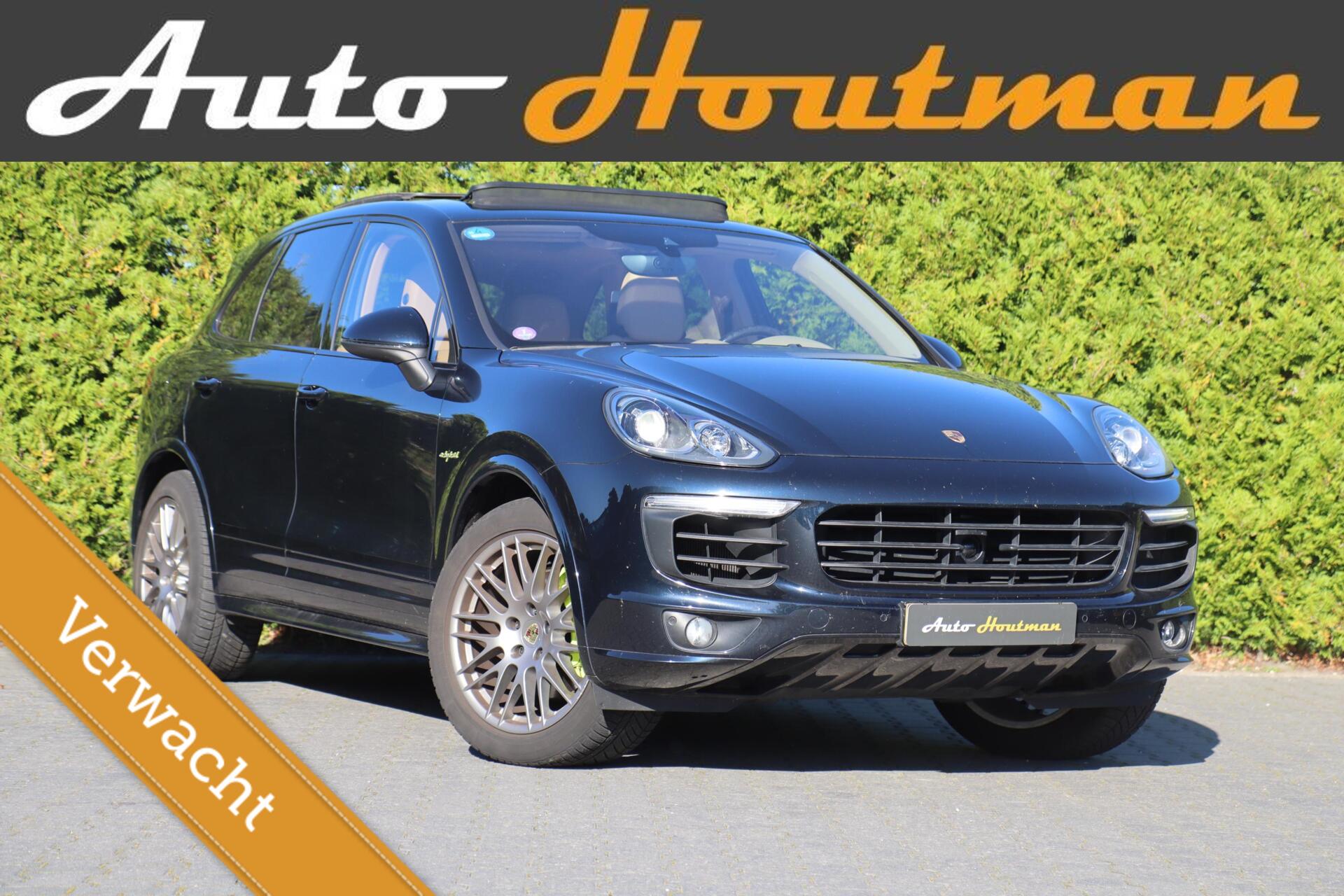 Porsche Cayenne S E-hybrid 3.0 S E-Hybrid ⚡ | SPORT CHRONO ⏱️ | PANO ☀️ | BOSE ? | CARPLAY ? | ELEK. TREKHAAK ? | SOFTCLOSE | LEDER 2016 - voorkant