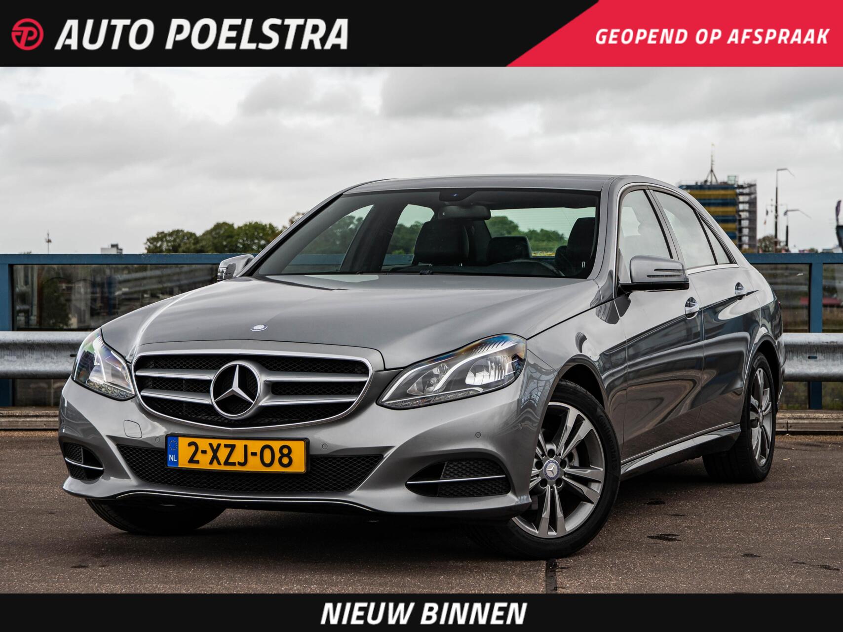 Mercedes-Benz E 200 200 Ambition Avantgarde 184 PK Aut. | Navigatie | Stoelverwarming | Sfeerverlichting | Keyless | Cruise Control 2013 - voorkant
