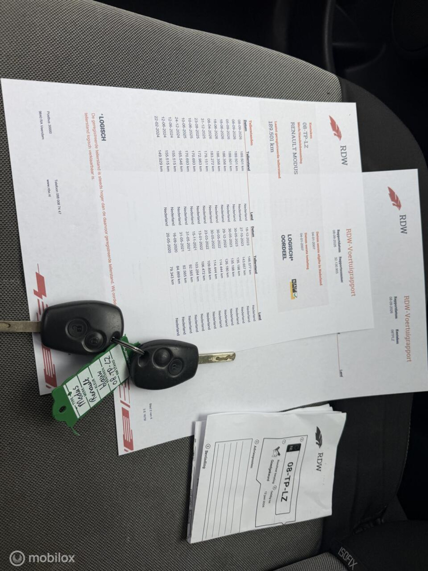 Foto van Renault Modus