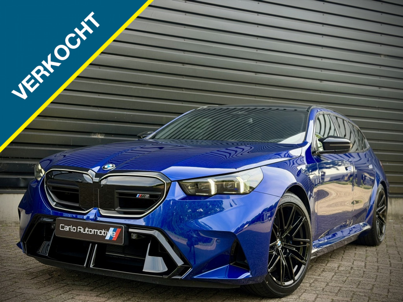 BMW 5-serie Touring M5 PANO|B&W|HUD|STOELVENT|360|PPF 2025 - voorkant