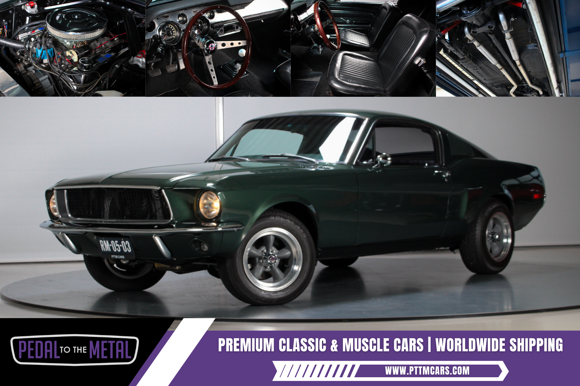 Ford Mustang "Bullitt" 1968 - voorkant