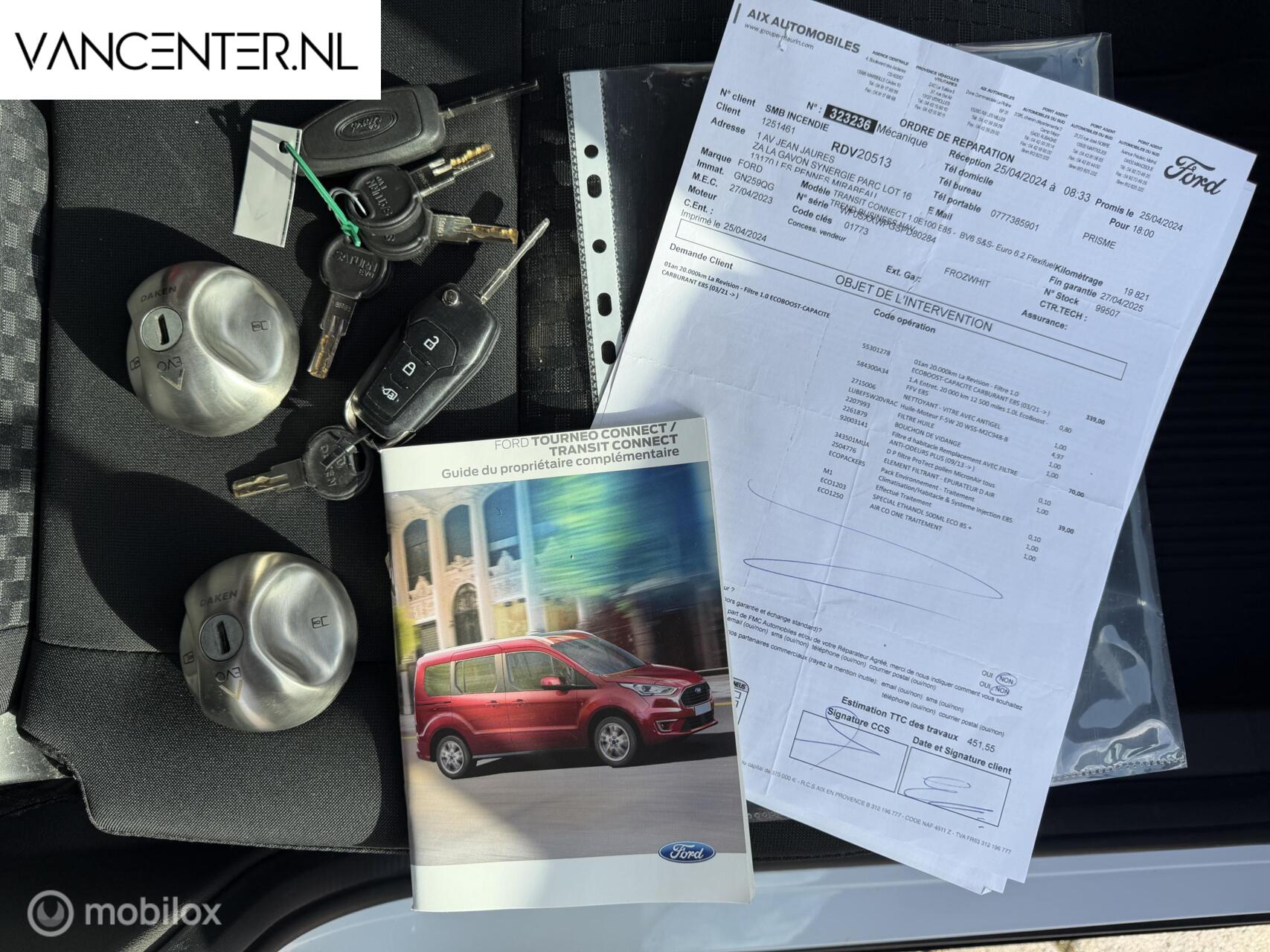 Foto van Ford Transit Connect