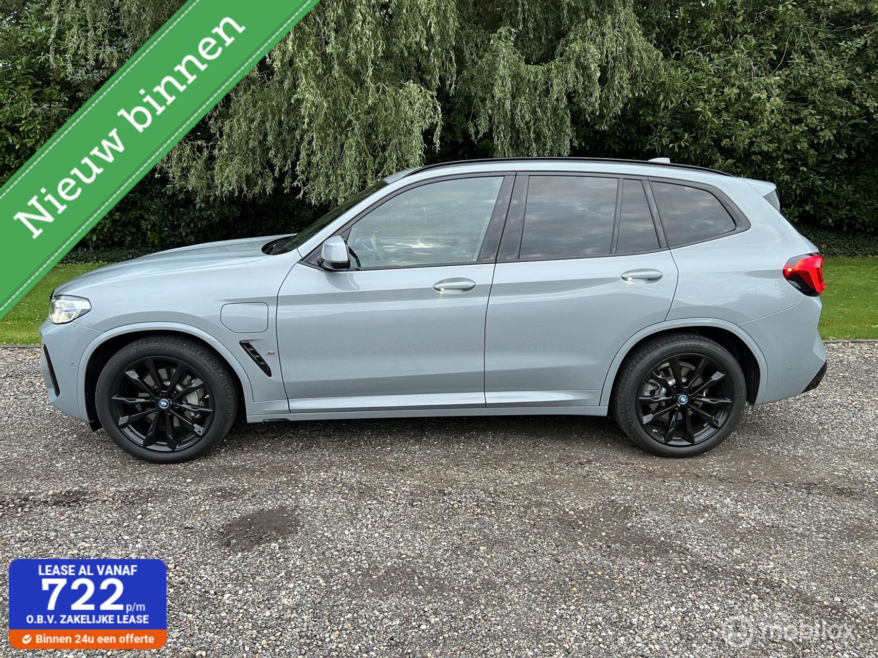 BMW X3 30e M-Sport,Leer,Pano,Headup,Trekh,Camera,Brooklyn, 2023 - voorkant