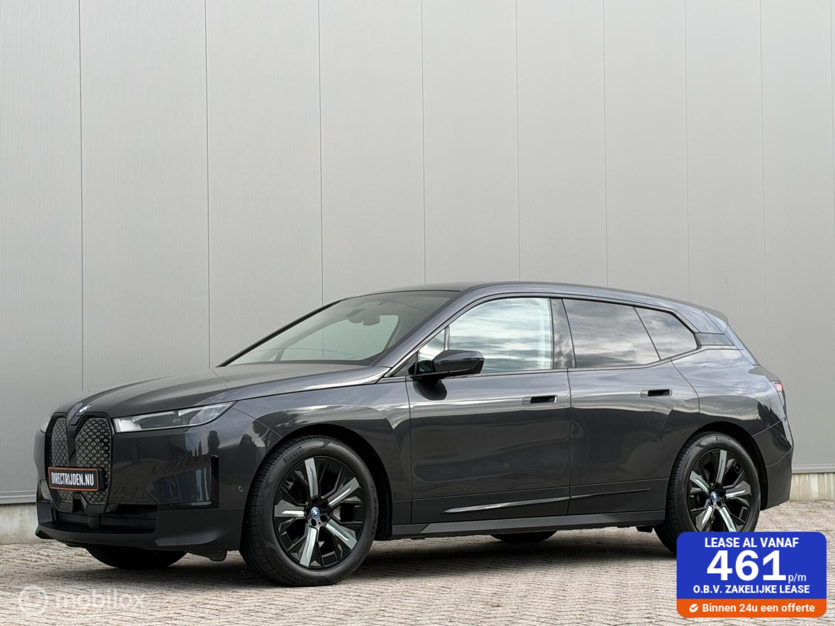 BMW Ix xDrive40 | Trekhaak | H/K | Beurt + banden | SOH 95% 2022 - voorkant