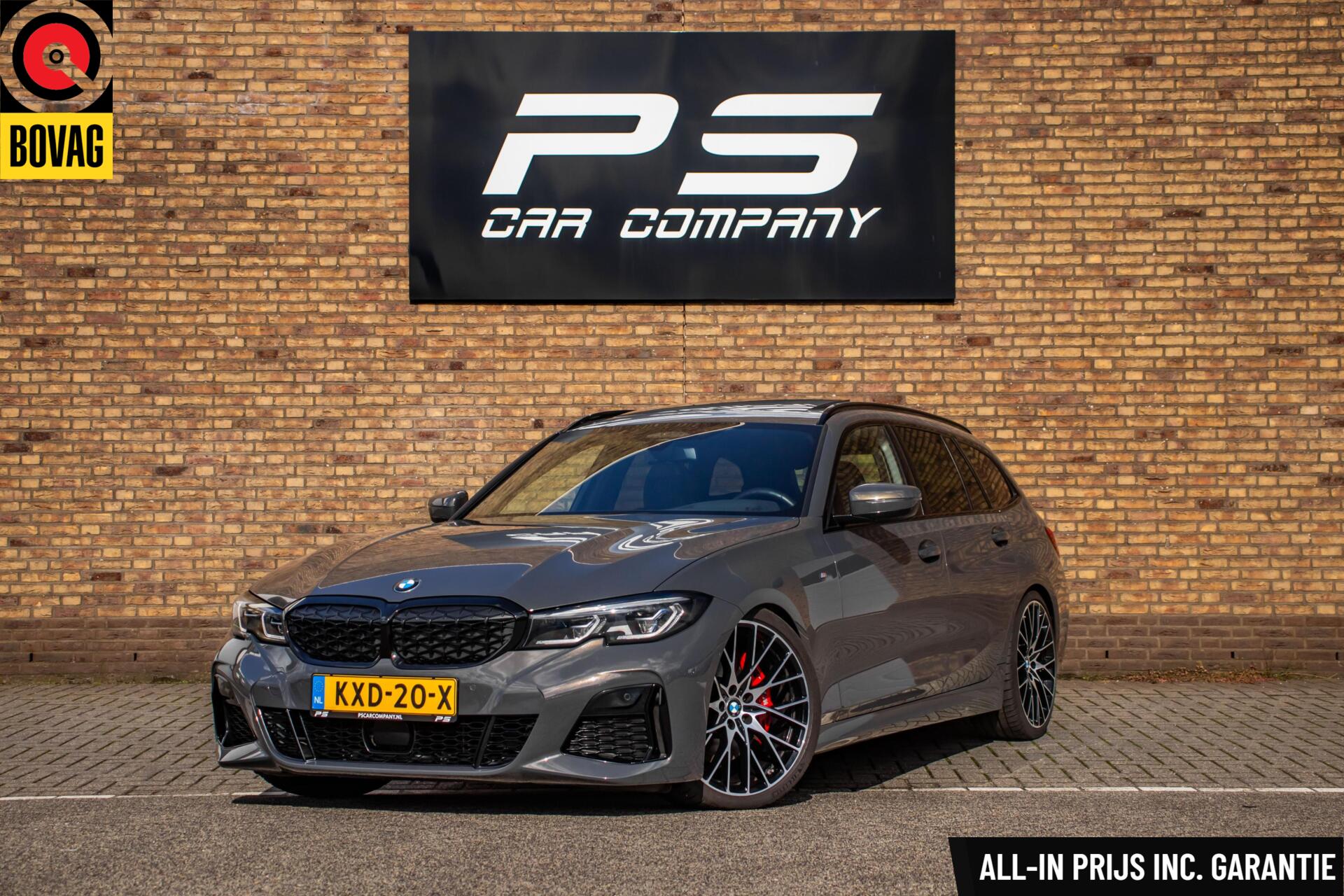 BMW 3-serie Touring M340i xDrive, VOL!, Laser, Pano 2021 - voorkant