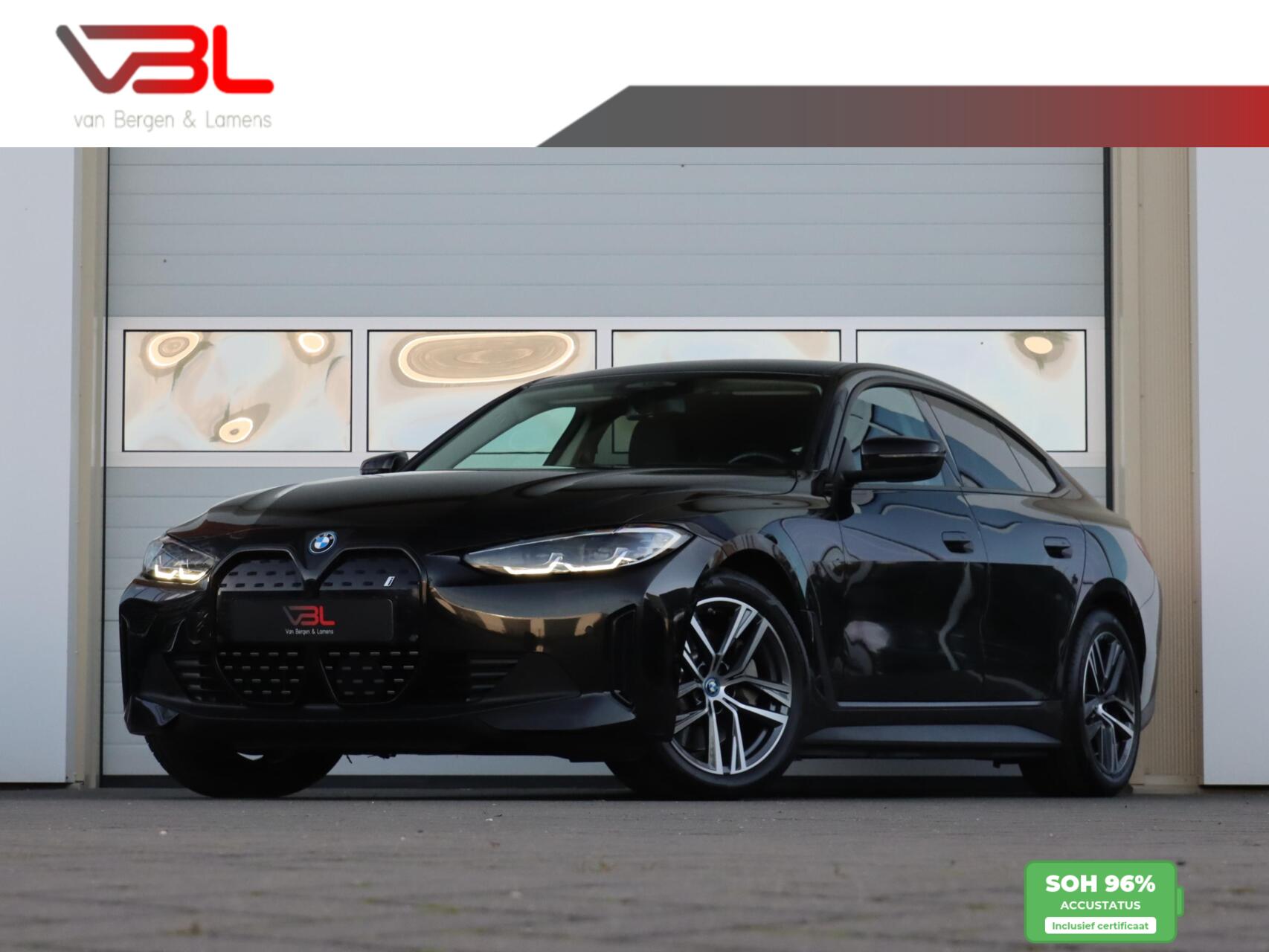 BMW I4 eDrive40 High Executive 84 kWh | SOH 96,8% | Head-up display | 2022 - voorkant