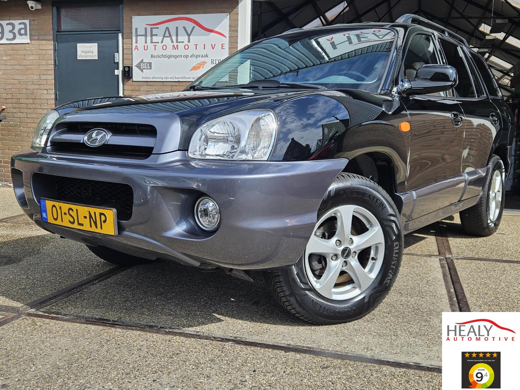 Hyundai Santa Fe 2.4i-16V Elite|128Dkm|Airco|Cruise|T haak| 2006 - voorkant